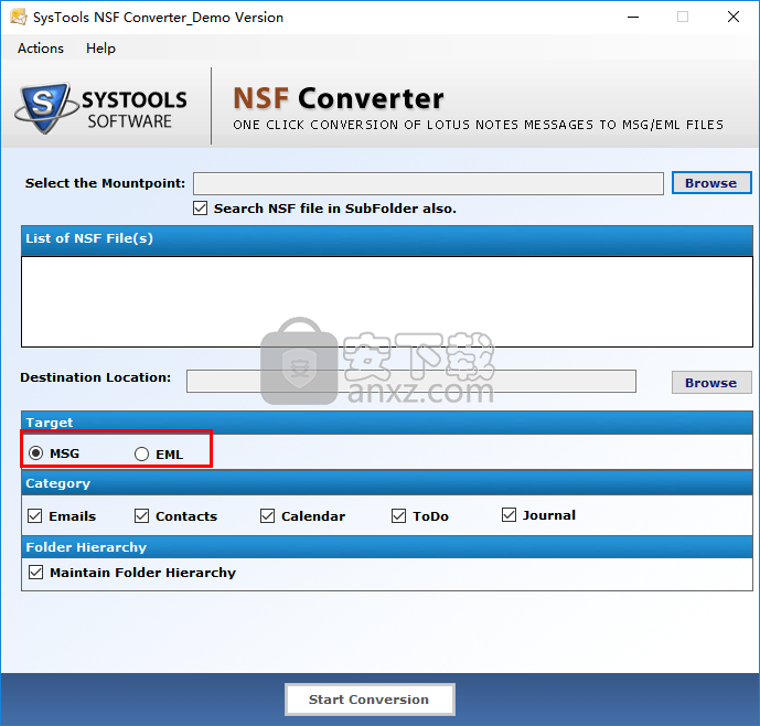 SysTools NSF Converter(NSF转换器)