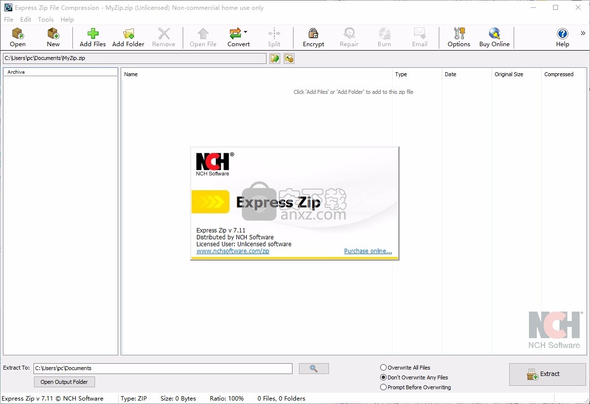 Express Zip File Compression(Express Zip文件压缩工具)