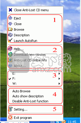 Anti Lost CD Ejector(CD弹出器)