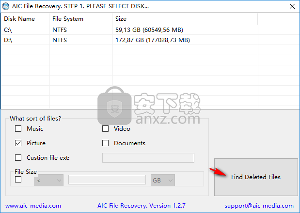 AIC File Recovery(AIC文件恢复软件)