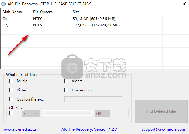 AIC File Recovery(AIC文件恢复软件)