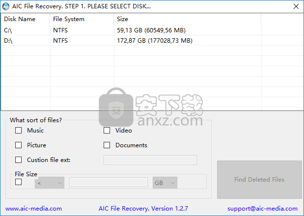 AIC File Recovery(AIC文件恢复软件)