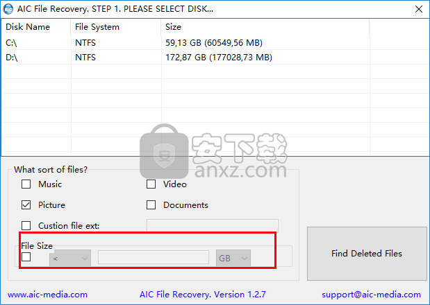 AIC File Recovery(AIC文件恢复软件)