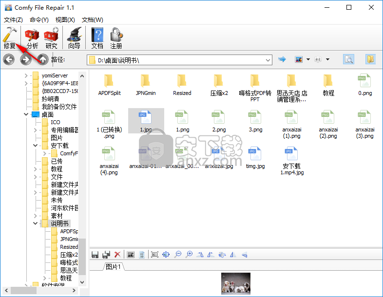 文件损坏修复工具(Comfy File Repair Pro)