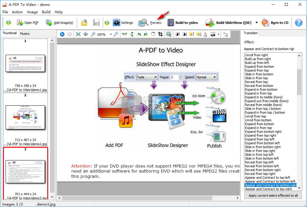 A-PDF To Video(pdf转视频软件)