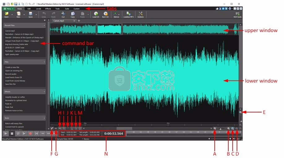 WavePad AudioEditing(音频处理工具)