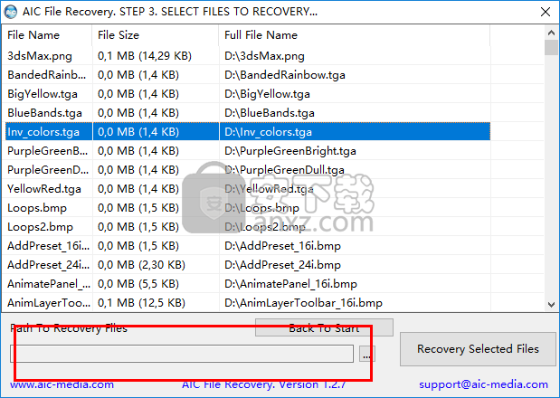 AIC File Recovery(AIC文件恢复软件)