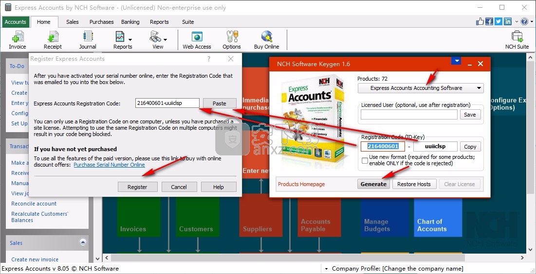 Express Accounts Accounting(快捷账户会计软件)