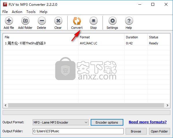 AbyssMedia FLV to MP3 Converter(flv转mp3格式转换器)