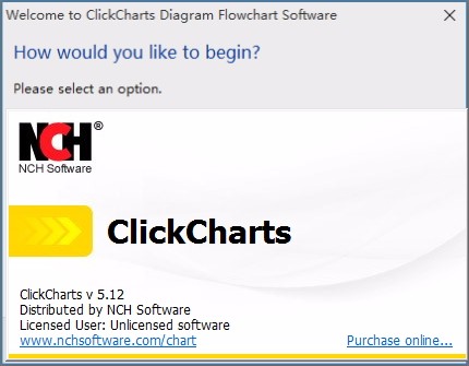 download the new NCH ClickCharts Pro 8.35