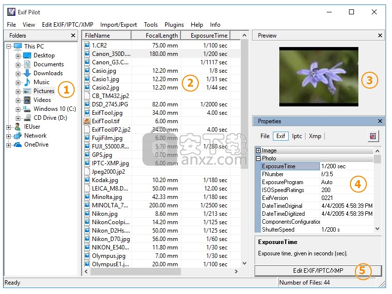 Exif Pilot 6.20 download the new for windows