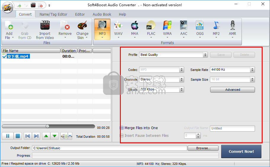 Soft4Boost Audio Converter(音频转换器)