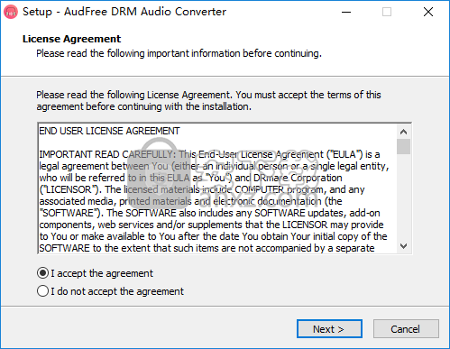 AudFree DRM Audio Converter(音频DRM保护移除工具)