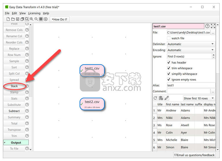 Easy Data Transform(表格数据转换工具)