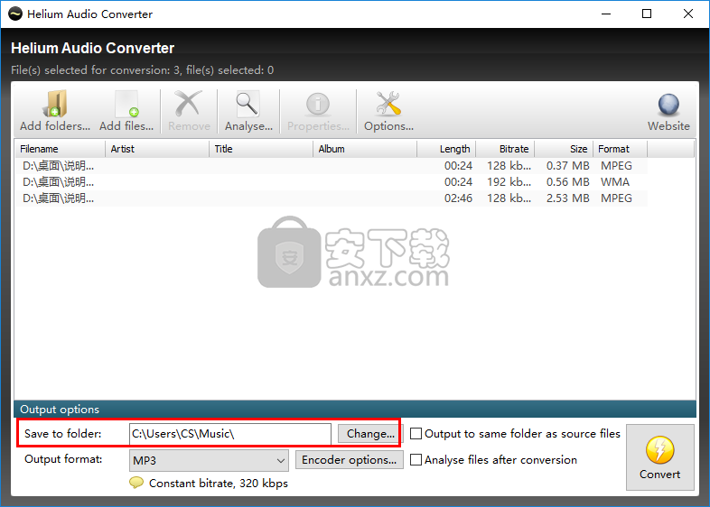 音频转换软件(Helium Audio Converter)