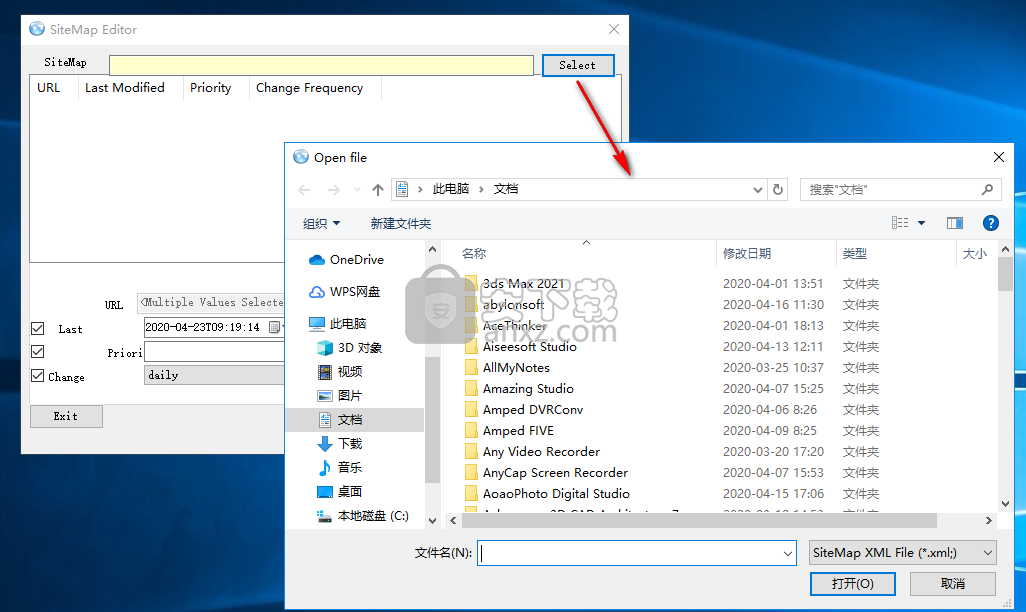 Simple SiteMap Editor(站点地图编辑器)