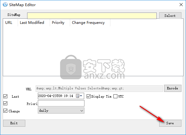 Simple SiteMap Editor(站点地图编辑器)