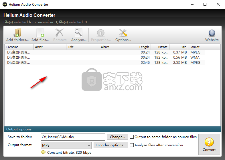 音频转换软件(Helium Audio Converter)