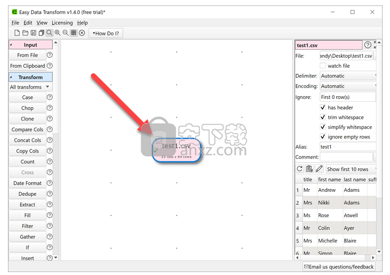 Easy Data Transform(表格数据转换工具)