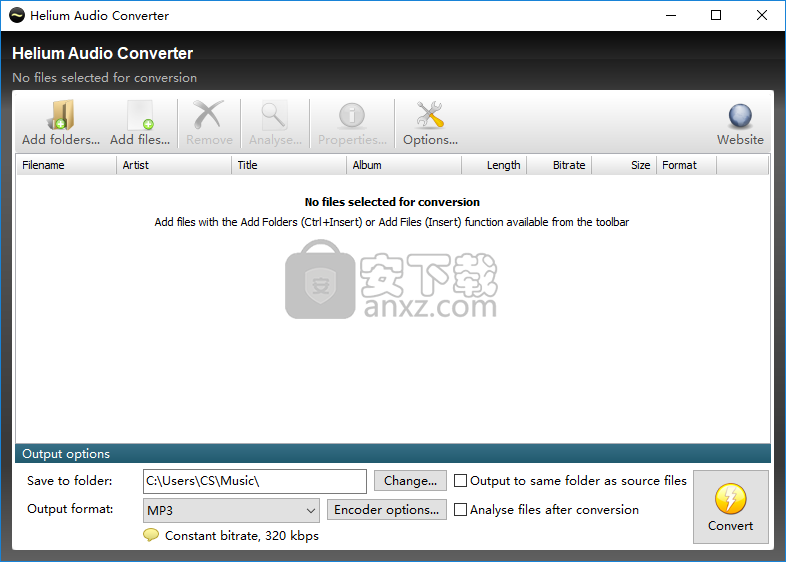 音频转换软件(Helium Audio Converter)