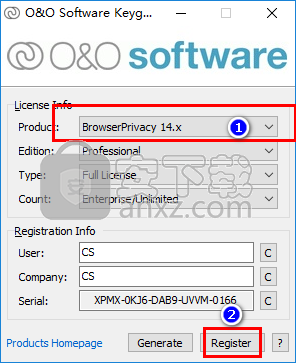 O＆O BrowserPrivacy(隐私保护软件)