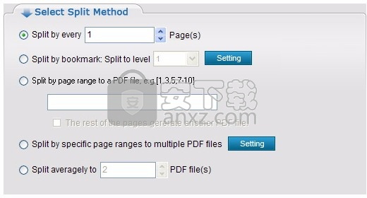 4Videosoft PDF Splitter(PDF分割工具)