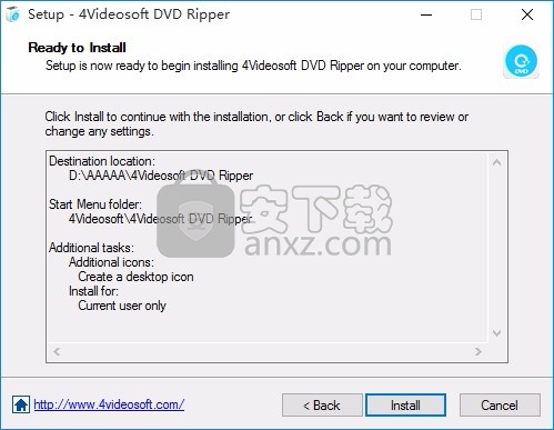 4Videosoft DVD Ripper(DVD刻录工具)