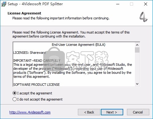 4Videosoft PDF Splitter(PDF分割工具)