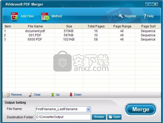 4Videosoft PDF Merger(PDF文件合并工具)