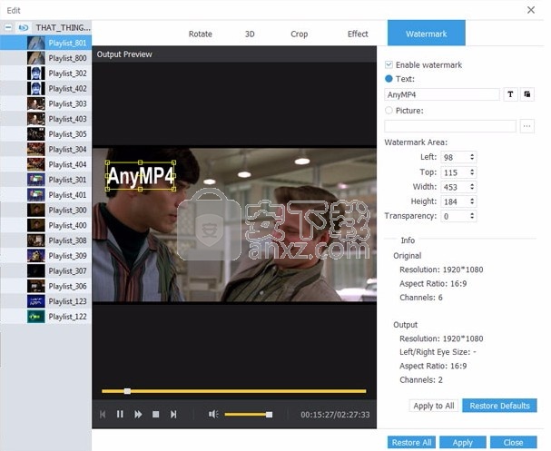 4Videosoft Blu-ray Ripper(三合一媒体刻录软件)