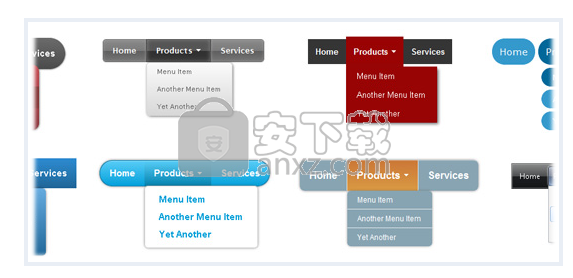 网页按钮菜单制作工具(Easy Button & Menu Maker Pro)