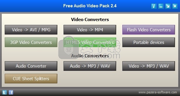 Free Audio Video Pack(音视频管理工具箱)