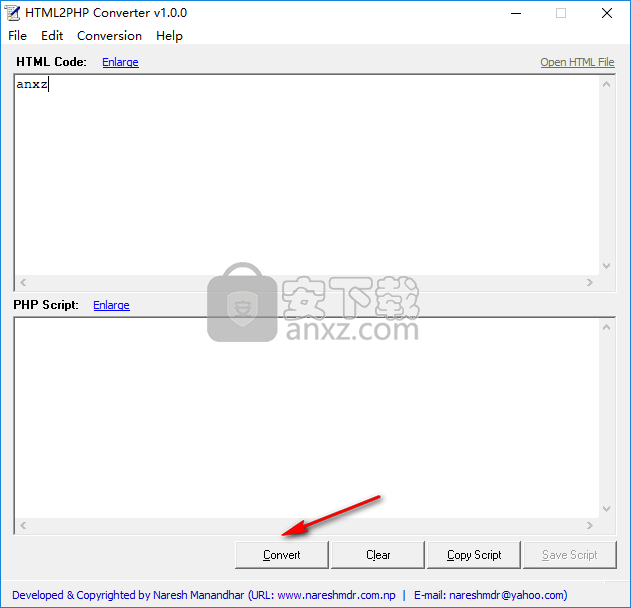 HTML2PHP Converter(HTML转PHP转换器)