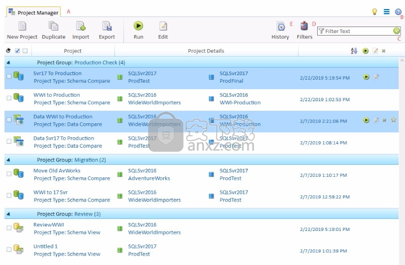 SQL DXP for Oracle and MySQL