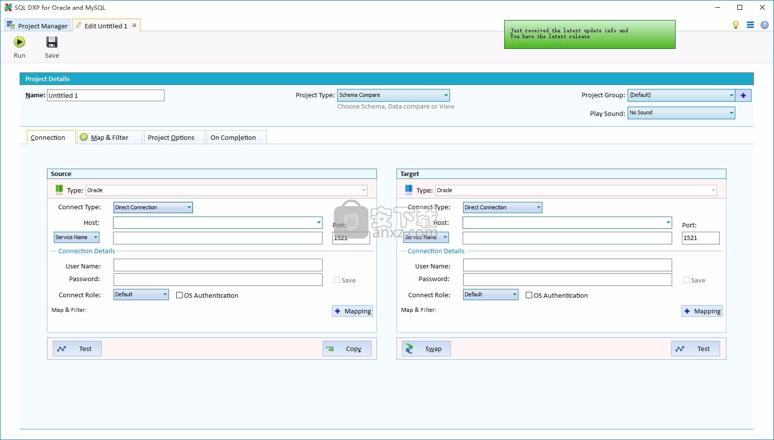 SQL DXP for Oracle and MySQL