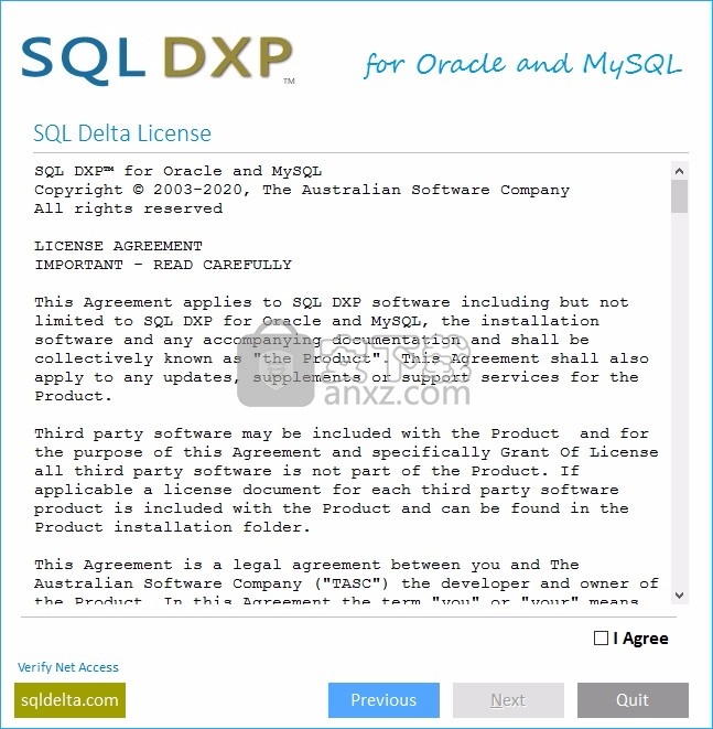 SQL DXP for Oracle and MySQL