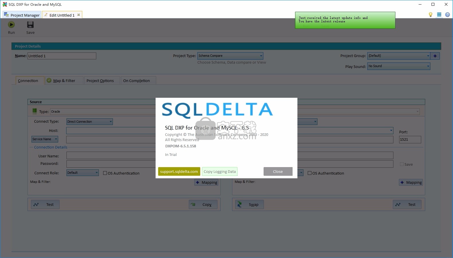 SQL DXP for Oracle and MySQL