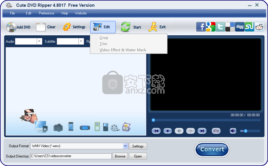 Cute DVD Ripper(DVD翻录工具)