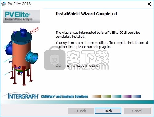 Intergraph PV Elite 2018(压力容器设计与分析评估软件)