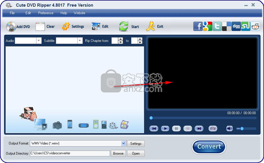 Cute DVD Ripper(DVD翻录工具)