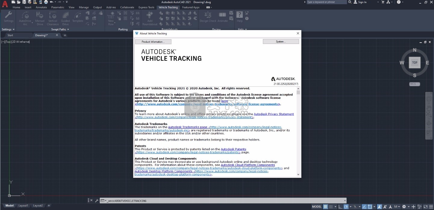 Autodesk Vehicle Tracking 2021补丁