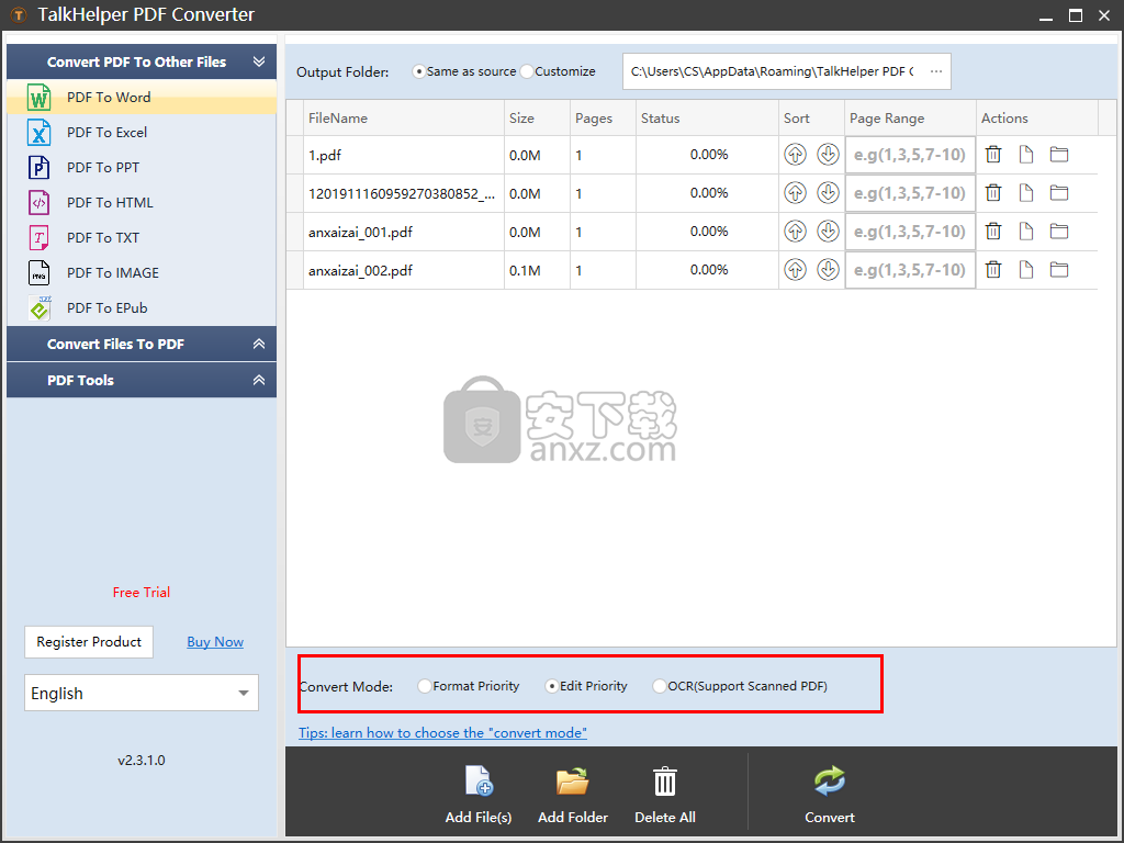 TalkHelper PDF Converter(PDF转换器)