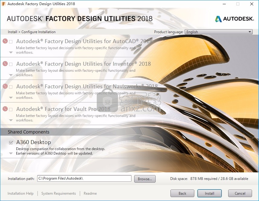 Autodesk Factory Design Utilities 2018