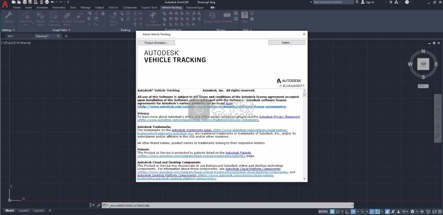 Autodesk Vehicle Tracking 2017