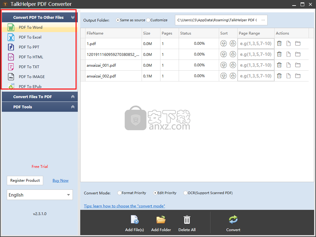 TalkHelper PDF Converter(PDF转换器)