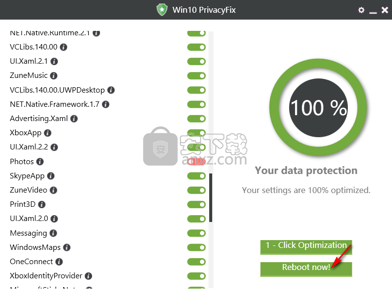 Win10 PrivacyFix 2020(win10隐私保护软件)