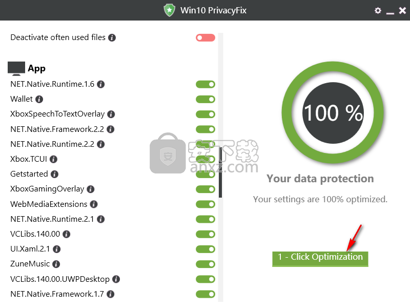 Win10 PrivacyFix 2020(win10隐私保护软件)