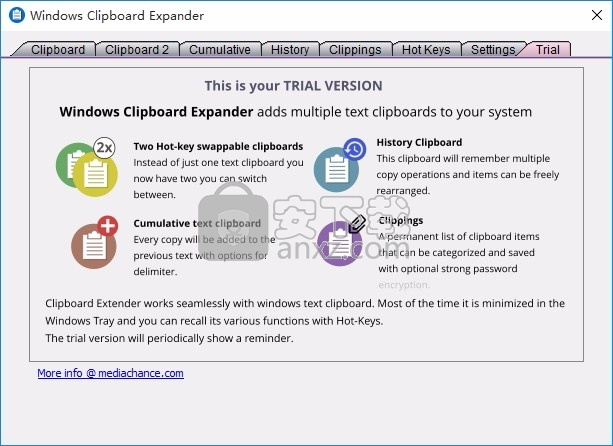 Windows Text Clipboard Expander(文字剪贴板扩展器)