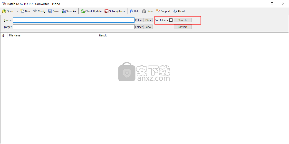 Batch DOC to PDF Converter(word批量转pdf工具)