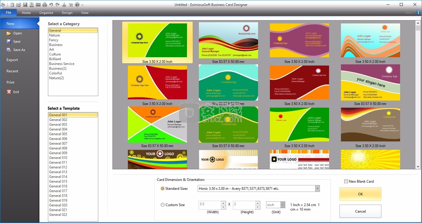 EximiousSoft Business Card Designer(名片制作工具)